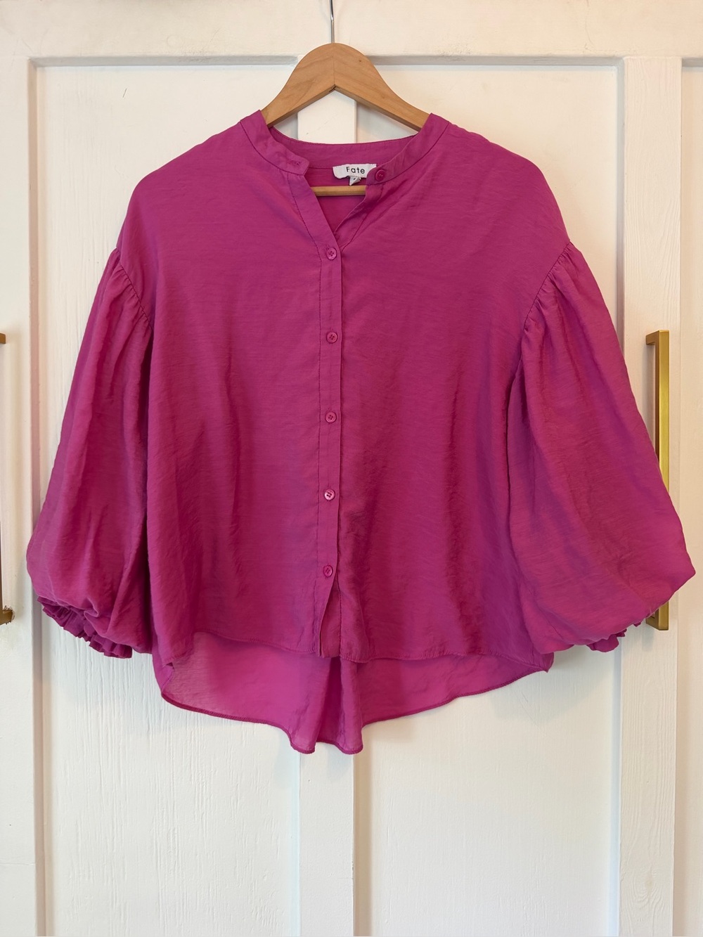 Anthropologie Fate Button-Up Women's Blouse,  Size Small.